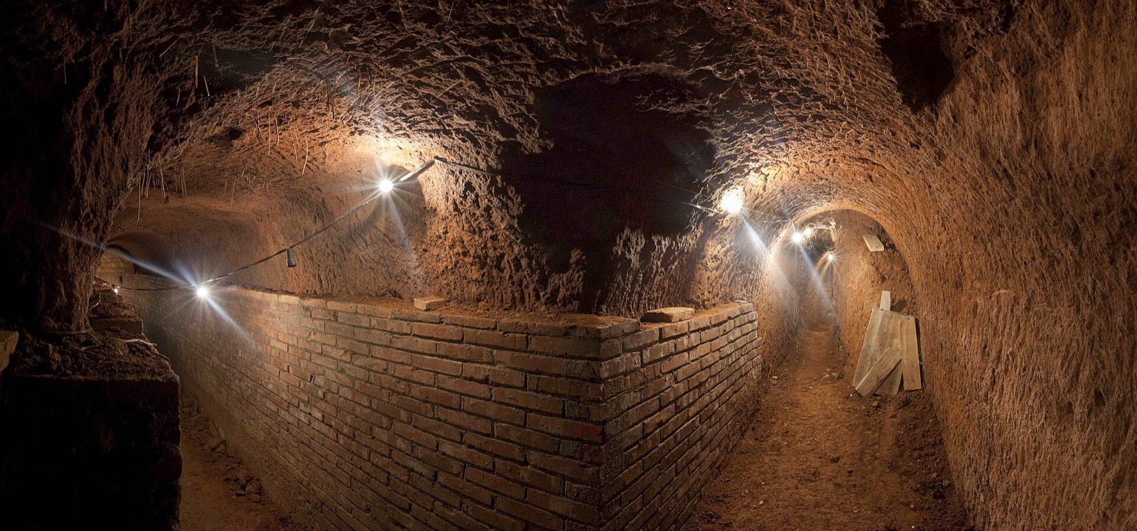 Anti-aircraft shelter n.262 in Barcelona in Spain