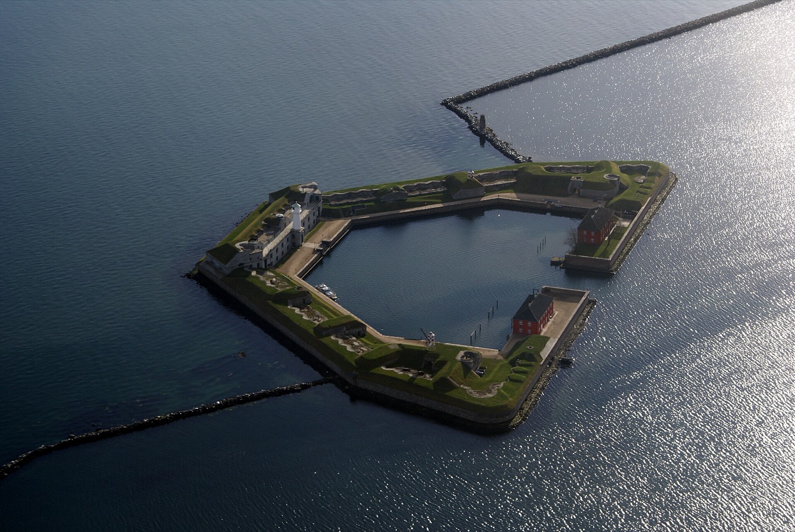 Trekroner Fort in Denmark