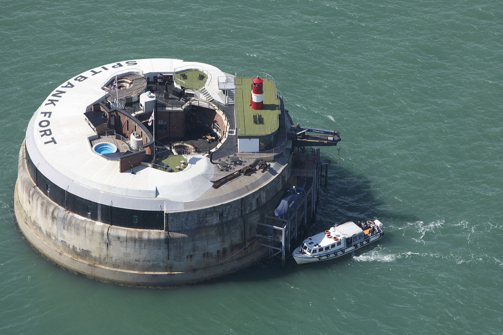 Spitbank Fort in United Kingdom