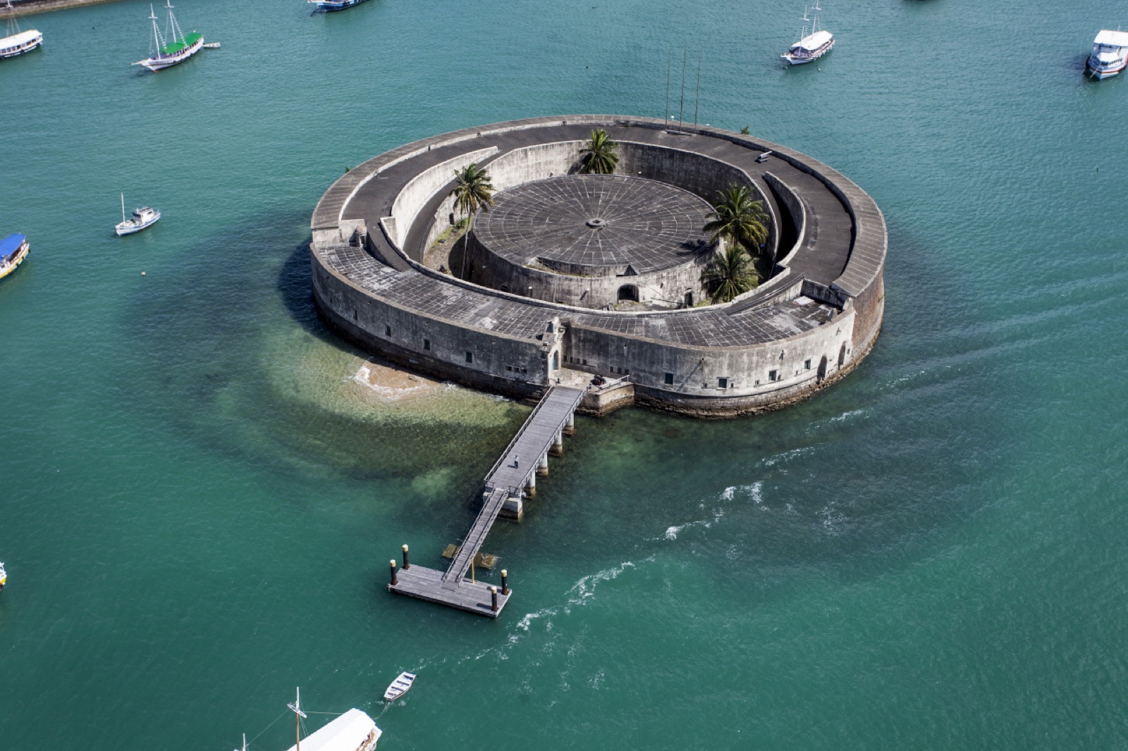 São Marcelo Fort in Brazil
