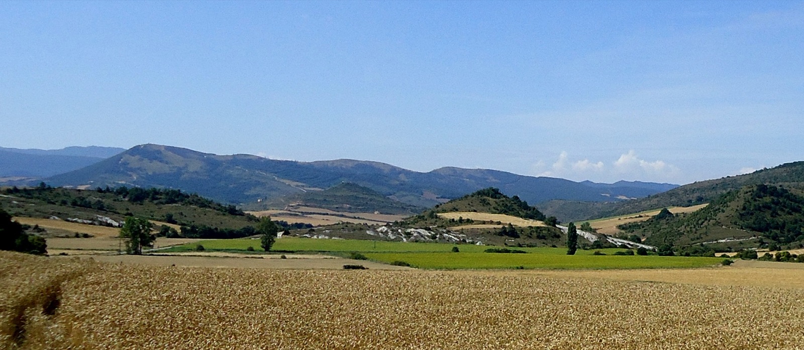 Treviño enclave in Spain