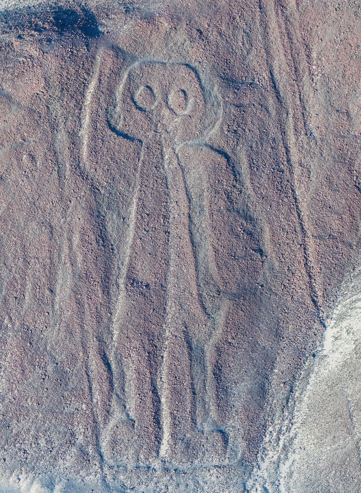 Nazca Owlman geoglyph in Peru
