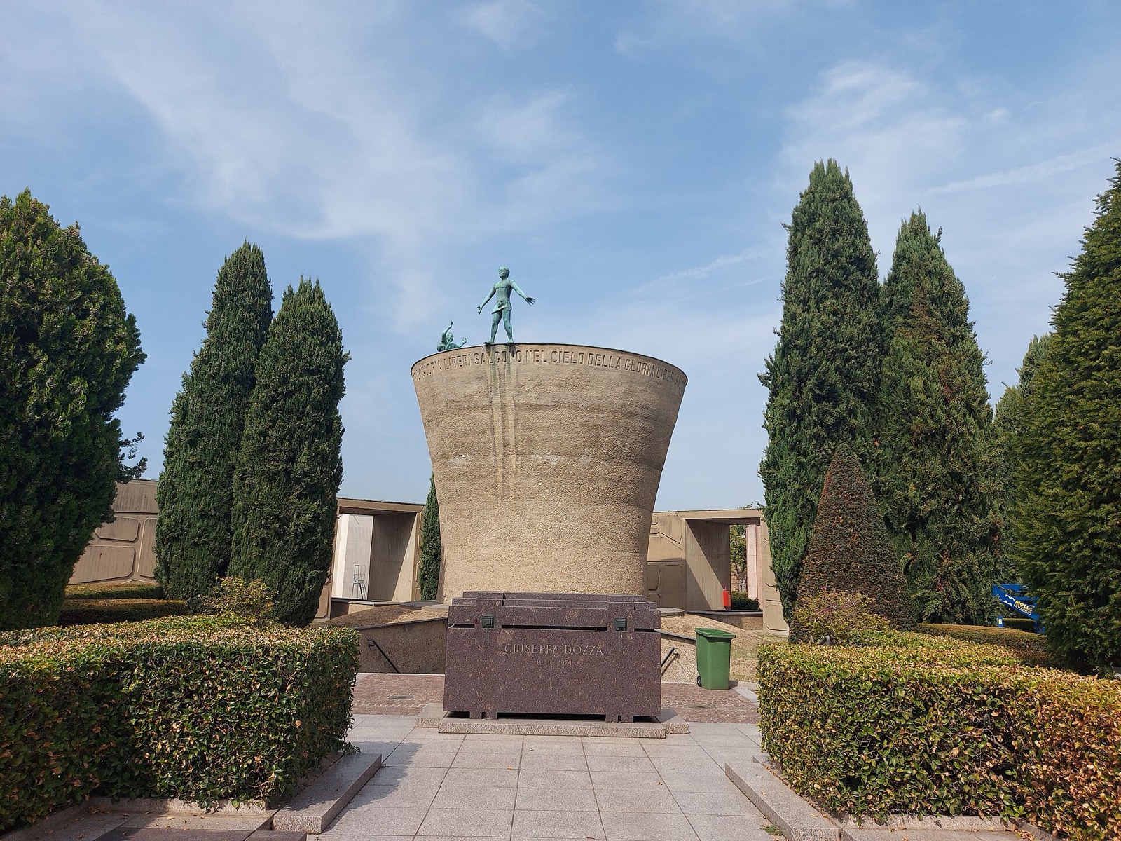 Monument Ossuary of the fallen Partisans in Italy