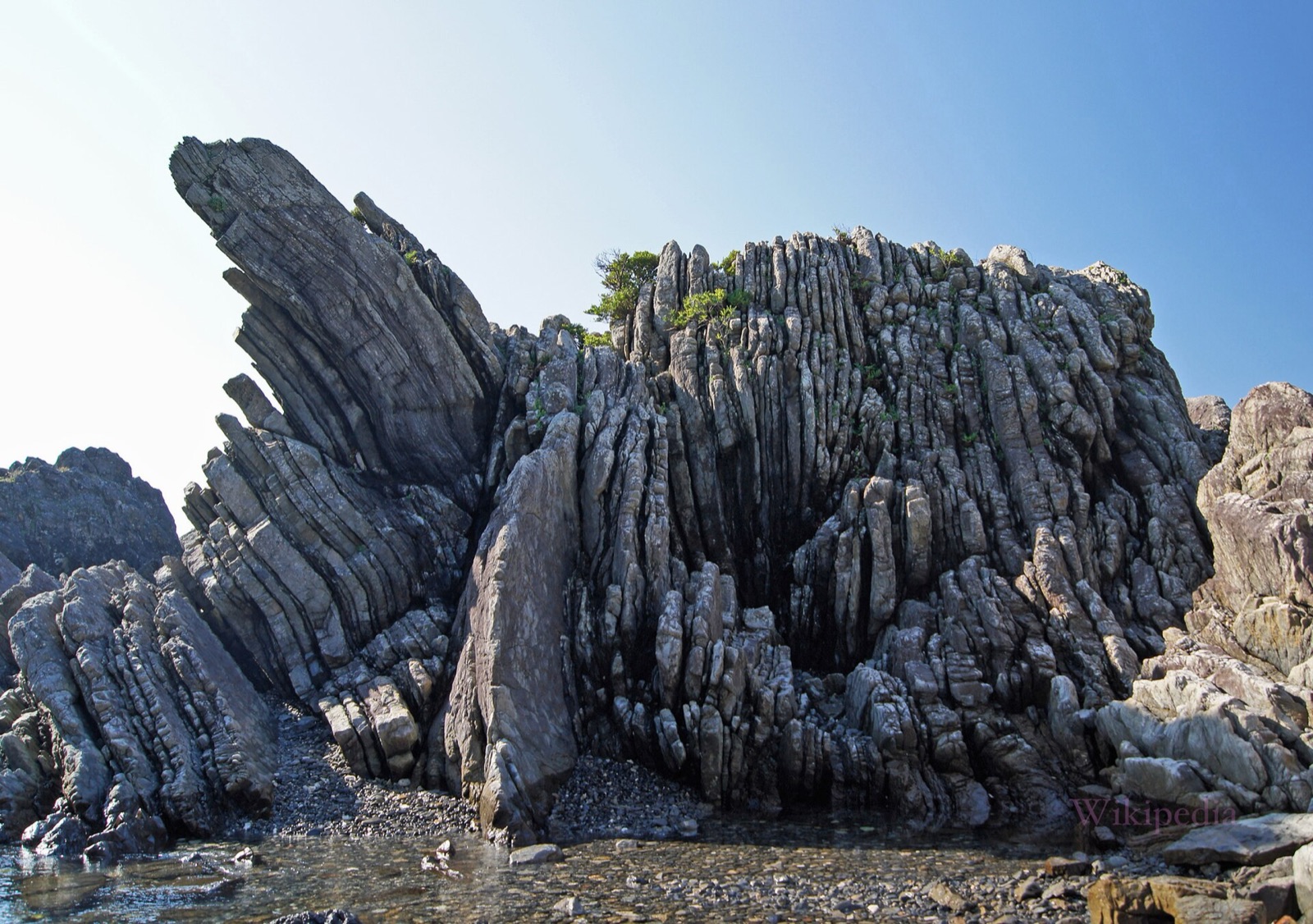 Muroto UNESCO Global Geopark in JP