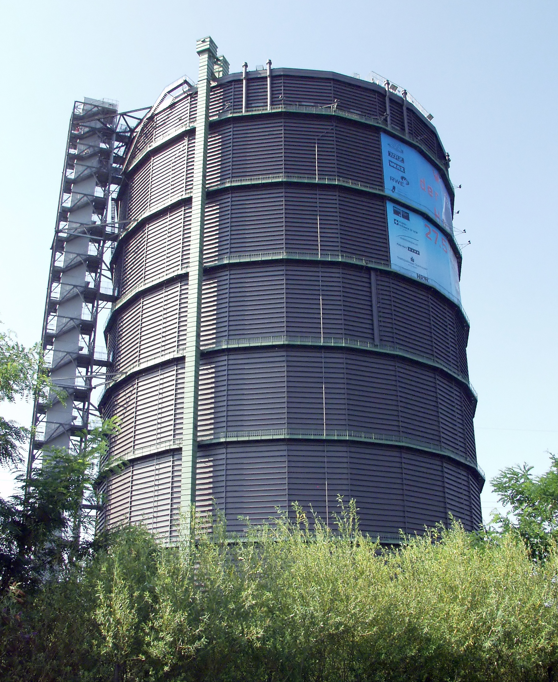 Gasometer Oberhausen, an industrial heritage landmark